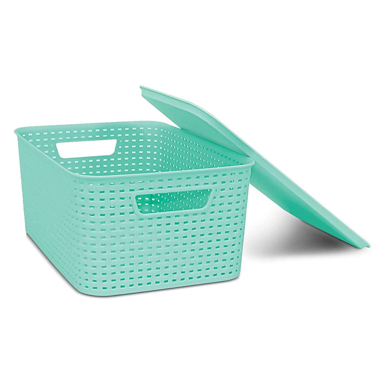 HOMZ Decorative Woven Plastic Storage