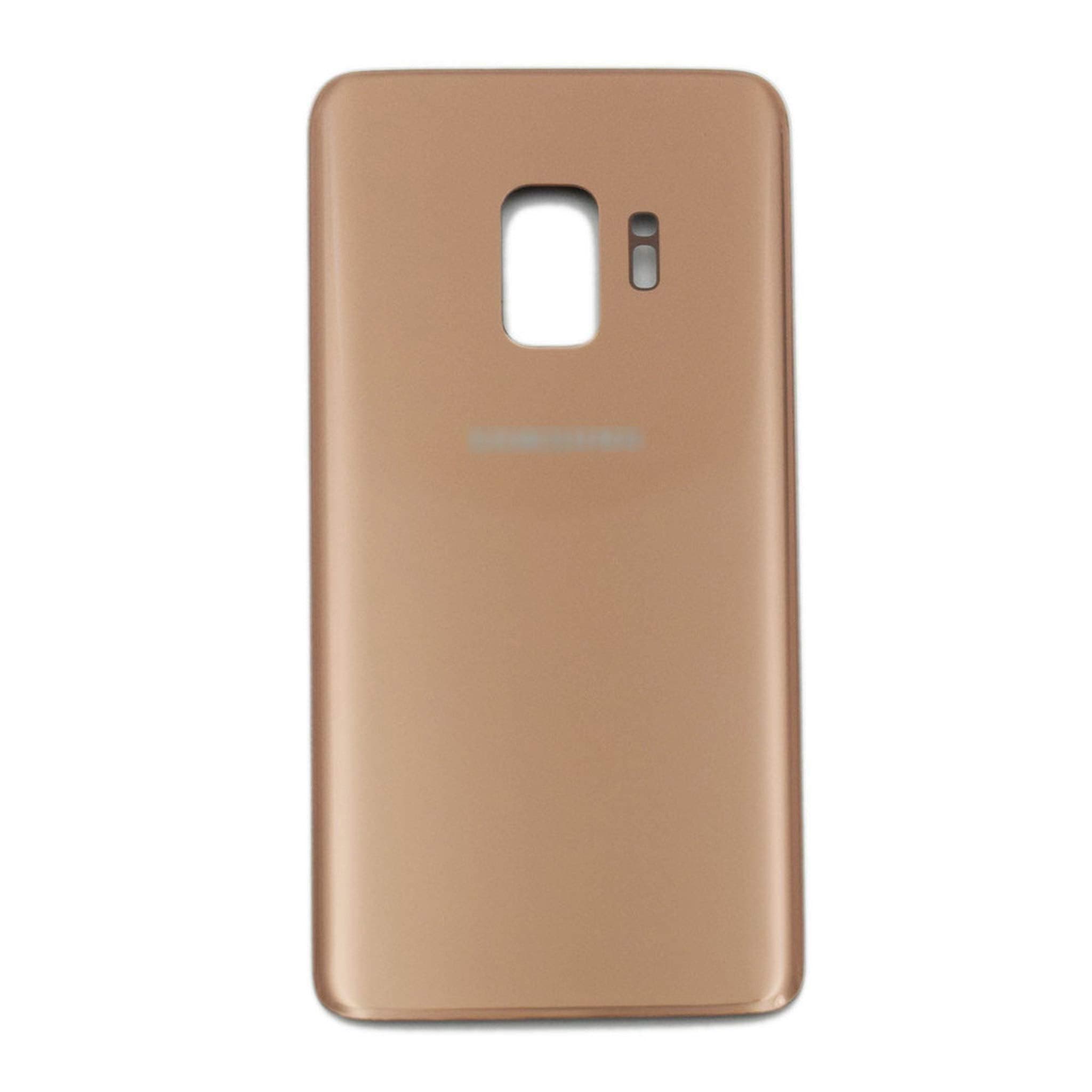 Replacement Back Panel Glass Compatible with Galaxy S9 G960f Gold