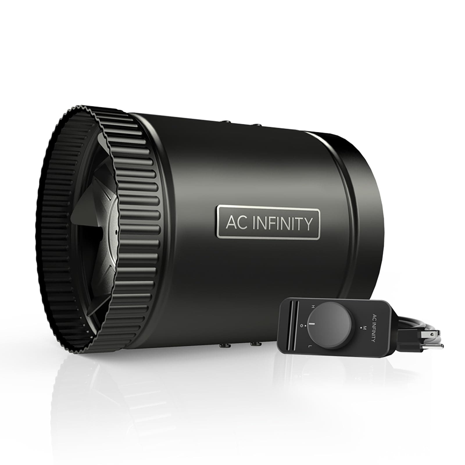 AC Infinity RAXIAL S6, Inline Booster Fan 6” with Speed Controller