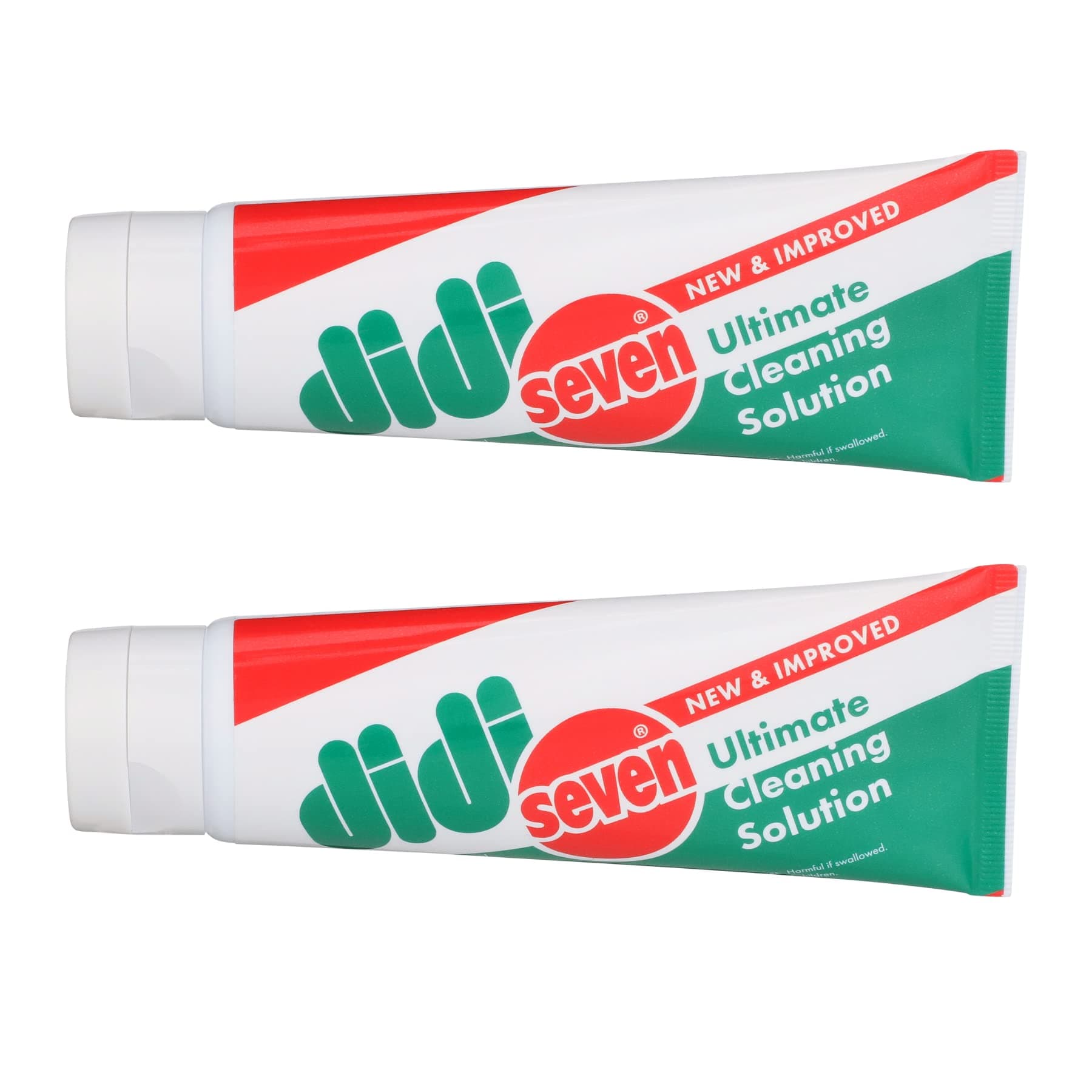 Didi Seven Multi-Purpose Universal Stain & Spot Remover, (Pack of 2, 2oz Tubes) - Ultra Tough Stain Cleaning Solution - Safe on Most Fabrics