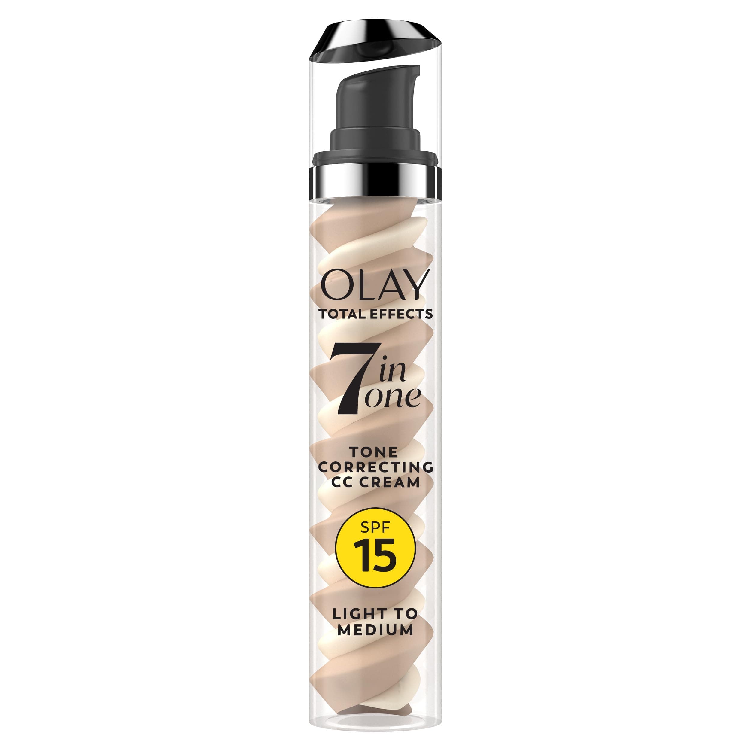 Olay Total Effects 7-In-1 Tone Correcting Uv Moisturizer, Light To Medium - 1.7 Oz