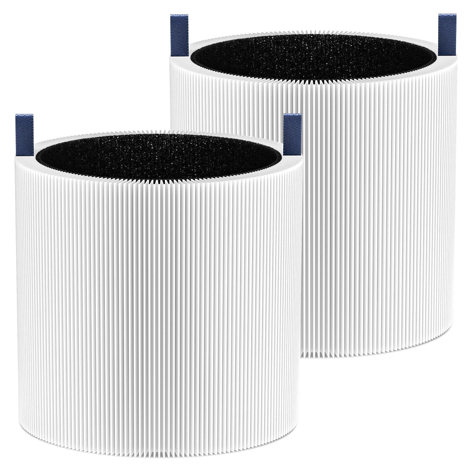 2 Pack Mini Max Replacement Filter Compatible with Blueair Blue Pure Mini Max Air Purifiers, Blue Pure FMINI Filter High Efficiency H13 True HEPA Air Filter for Blue Pure Mini Max