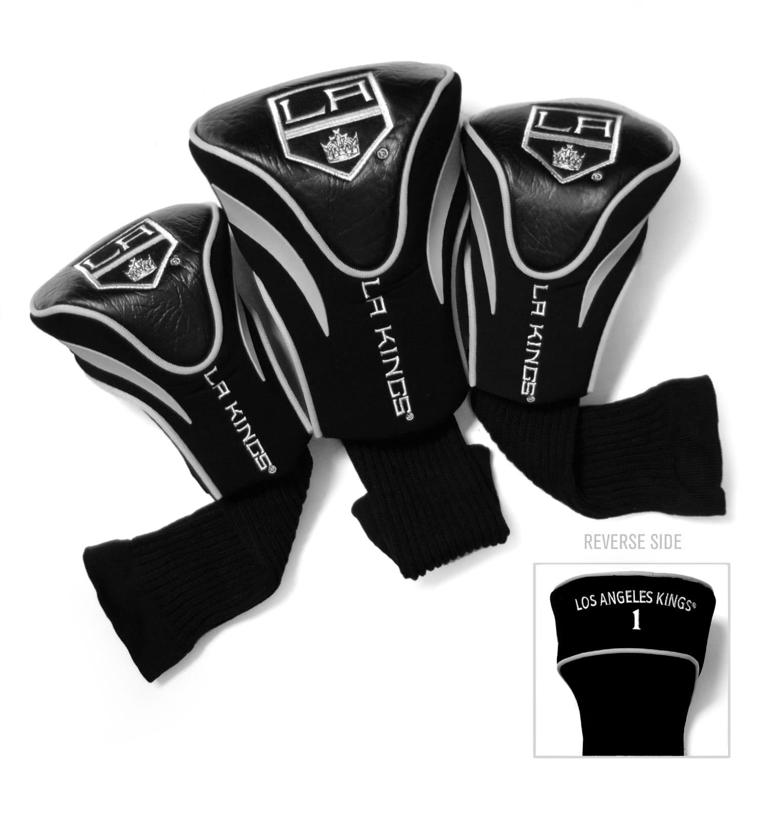 Team Golf NHL Numbered 1, 3, & X, Fits Oversized Drivers, Utility, Rescue & Fairway Clubs, Velour lined for Extra Club Protection