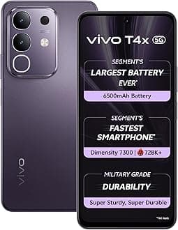 VIVO T4x (Pronto Purple, 6GB + 128GB)
