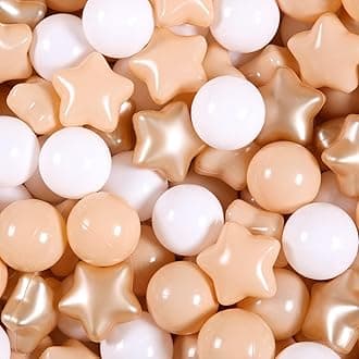 Ball Pit Balls for Toddlers Kids Plastic Balls for Ball-Pit Playpen Pool Baby Play Pastel BPA-Free Non Toxic Play Pastel Crush Proof Bal 50 100 200 500 1000 Count