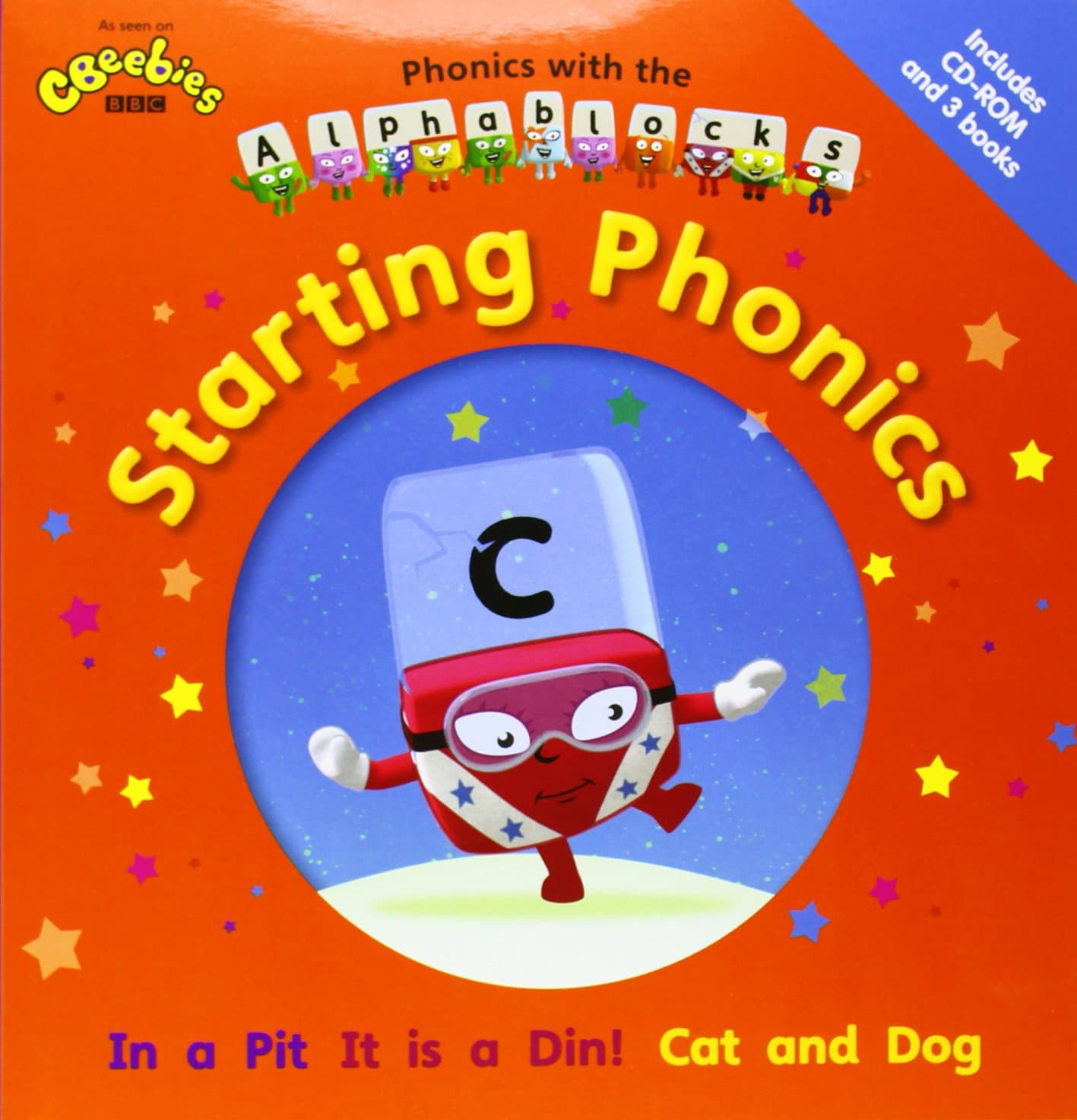 Phonics with the Alphablocks: Starting Phonics for children age 3-5 (Pack of 3 reading books, eBook CD-Rom and Parent Guide (Phonics with Alphablocks) Paperback ā 17 May 2012