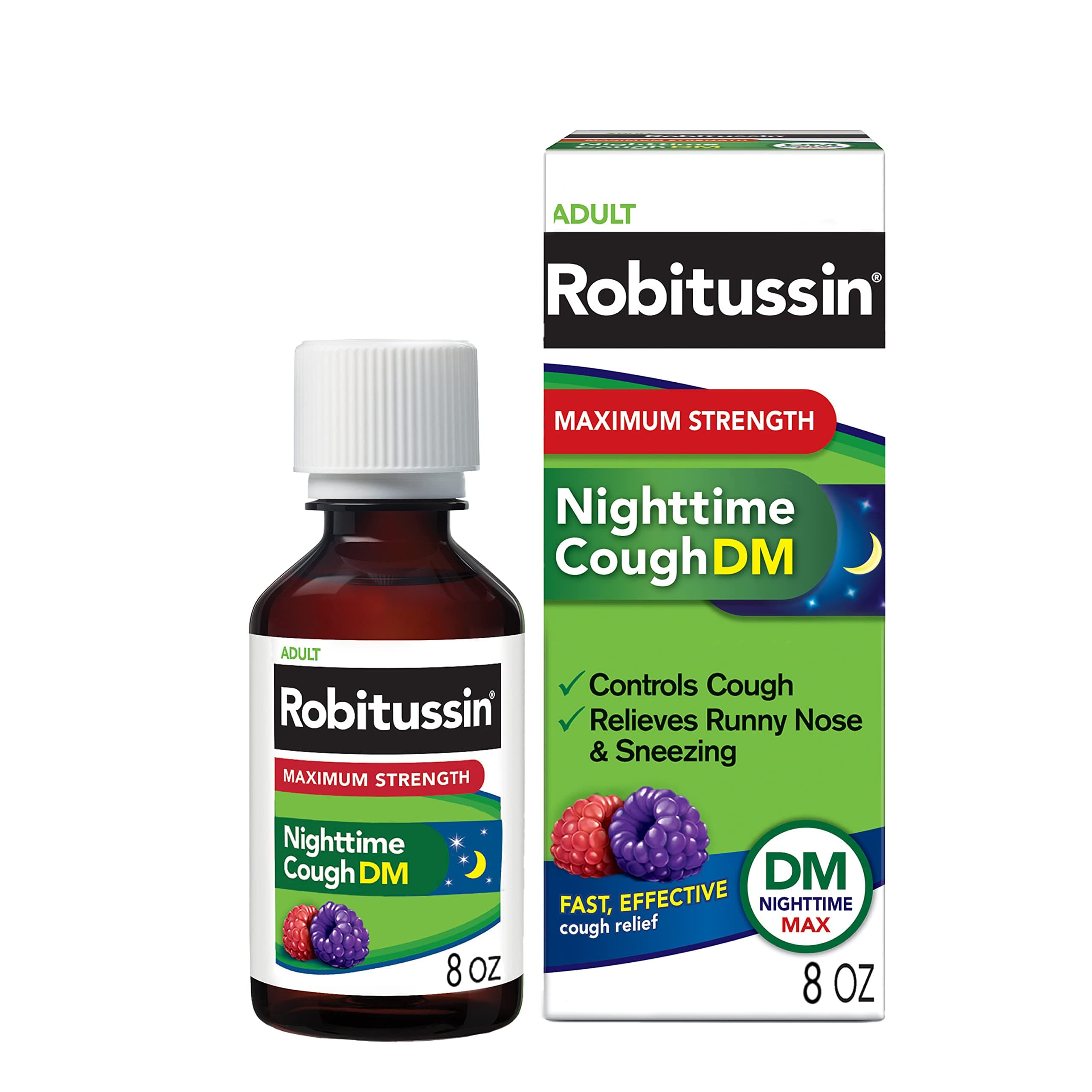 Robitussin Maximum Strength Nighttime Cough DM Max