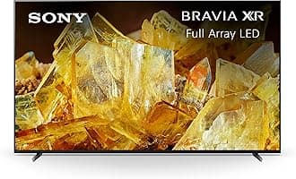 Sony 65 Inch 4K Ultra HD TV X90L Series: BRAVIA XR Full Array LED Smart Google TV with Dolby Vision HDR and Exclusive Features for The PlayStation® 5 XR65X90L- Latest Model,Black