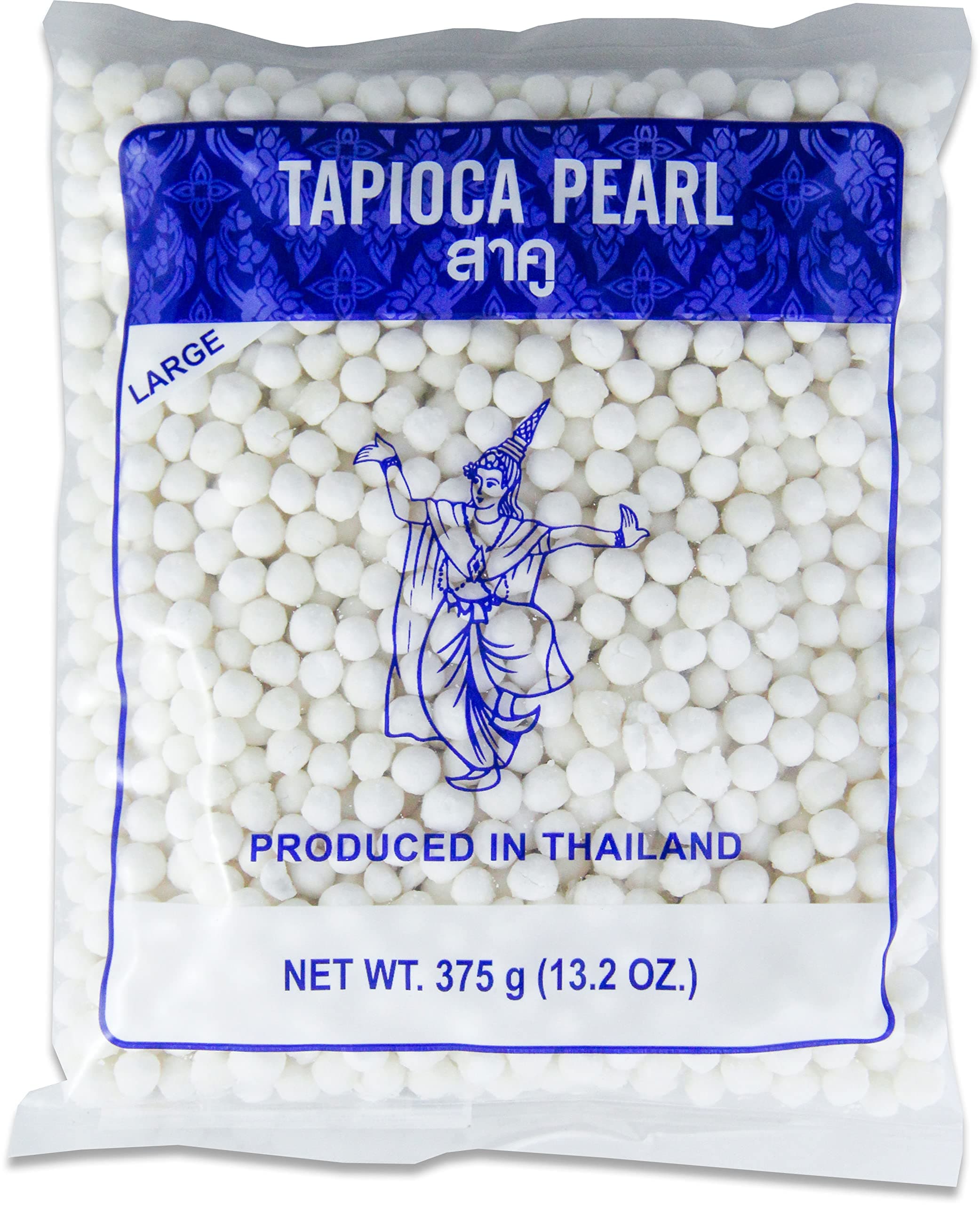 THAI DANCER 375g Large Tapioca Beads, Tapioca Pearl