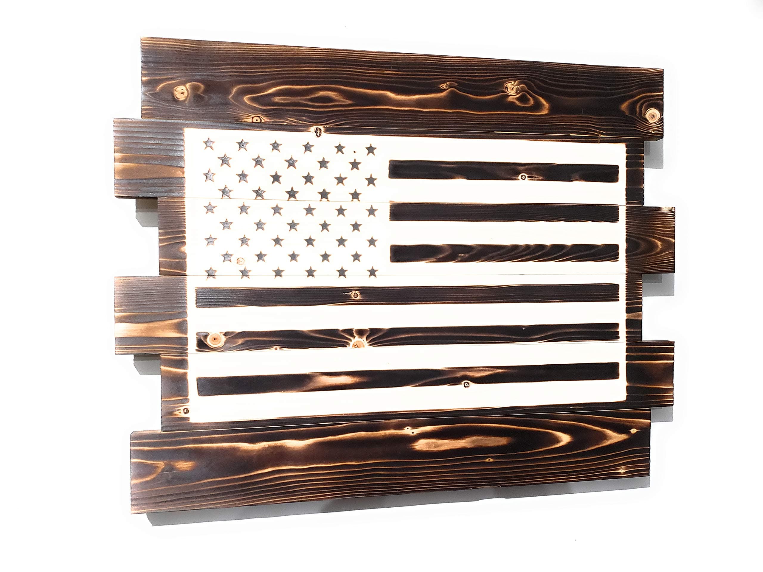 American Flag Wooden Wall Decor