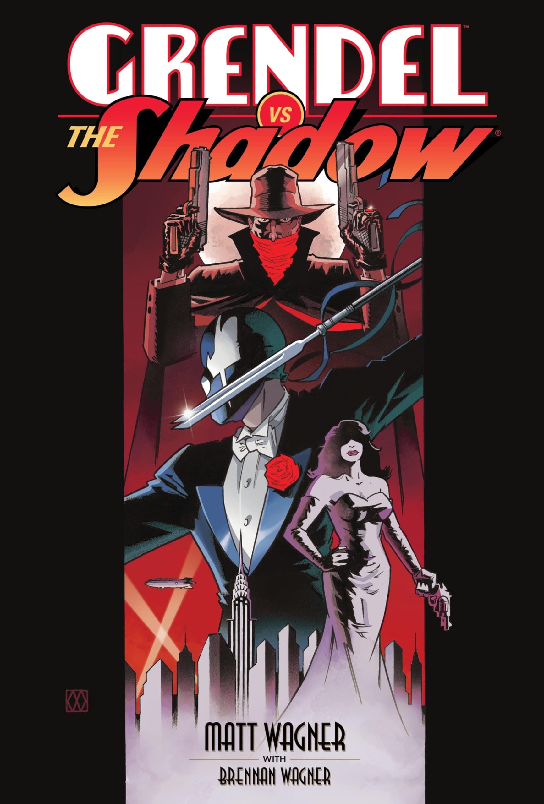 Grendel vs. The Shadow Hardcover – Illustrated, June 2, 2015