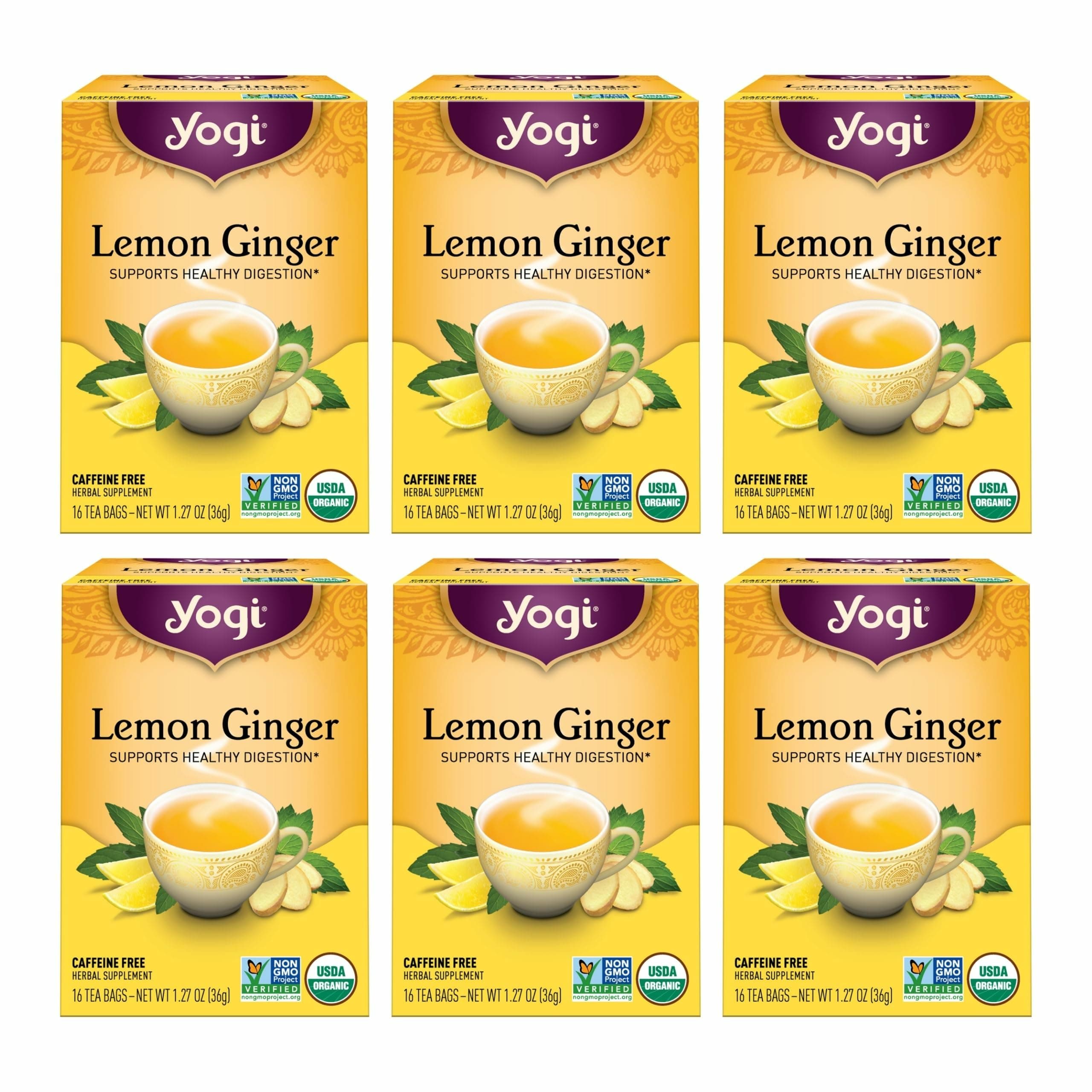 Yogi Lemon Ginger Tea
