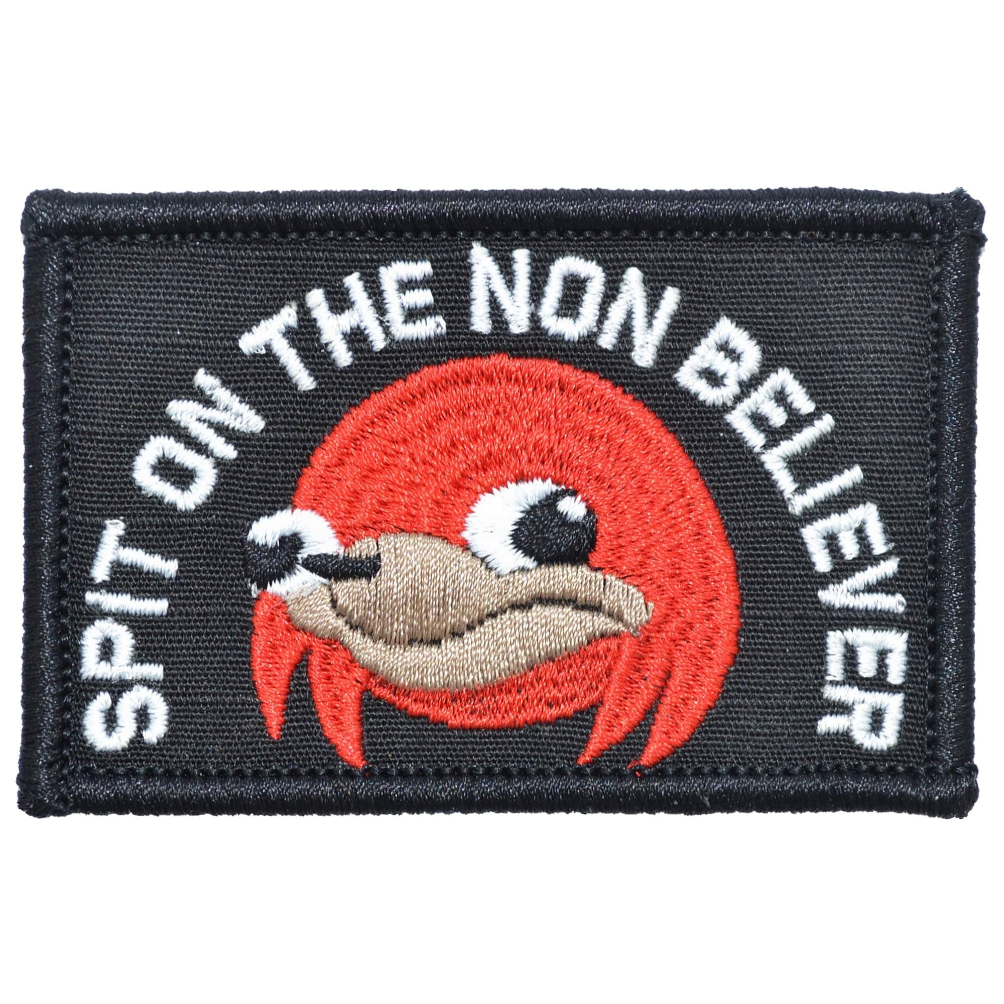 Ugandan Knuckles"Spit On The Non Believer" - 2x3 Patch