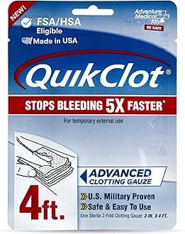 QuikClot Advanced Clotting Gauze - 3 x 48 in