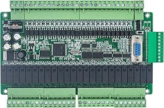 DIY PLC Industrial Control Board FX3U-48MR Support Analog 6AD 2DA programmable Logic Control Board